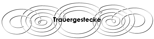 Trauergestecke